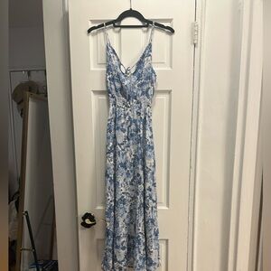 Abercrombie & Fitch Blue and White Floral Top